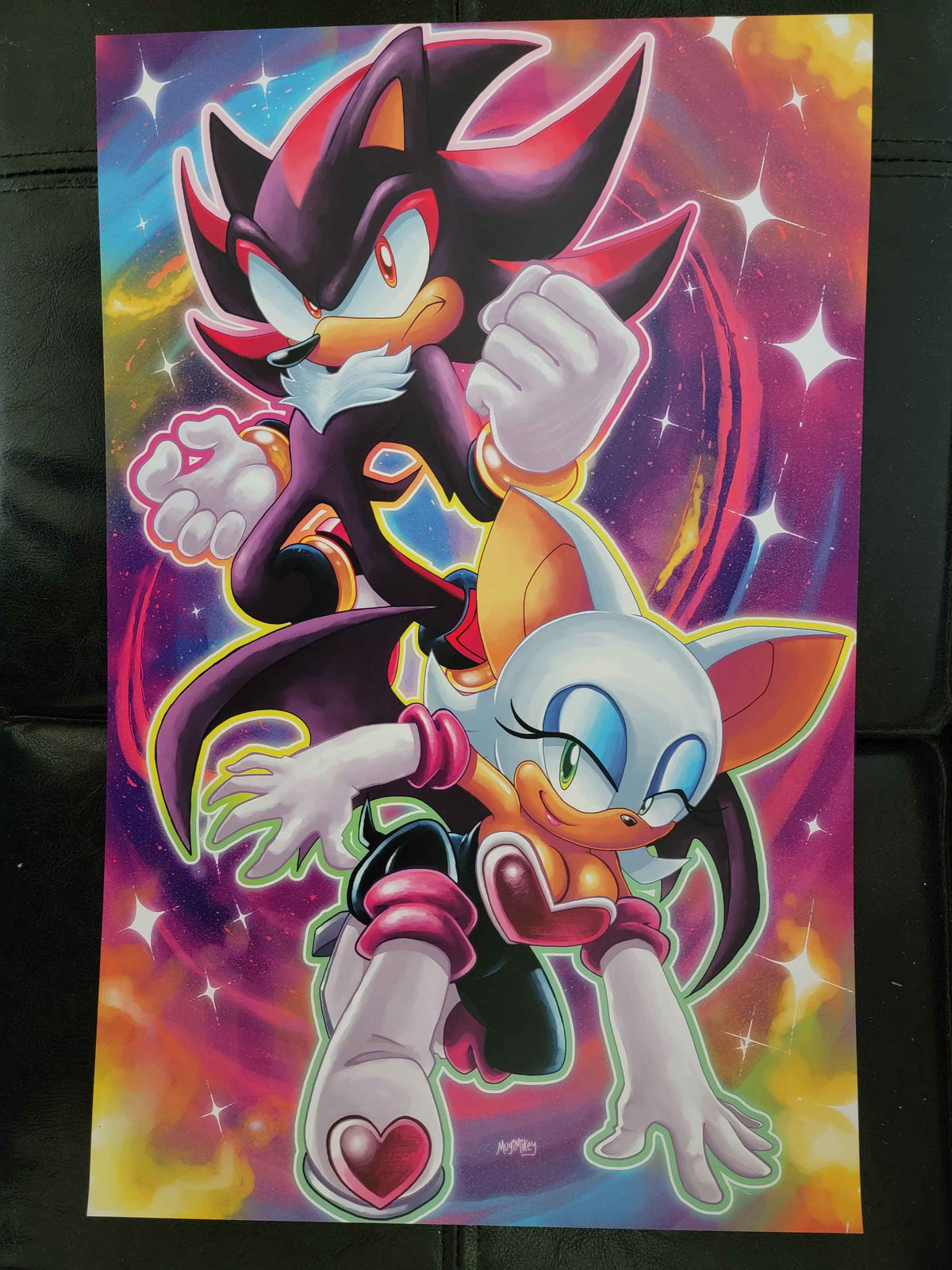 Shadow Love Rouge Sonic X Shadow And Rouge Kiss ⋆.