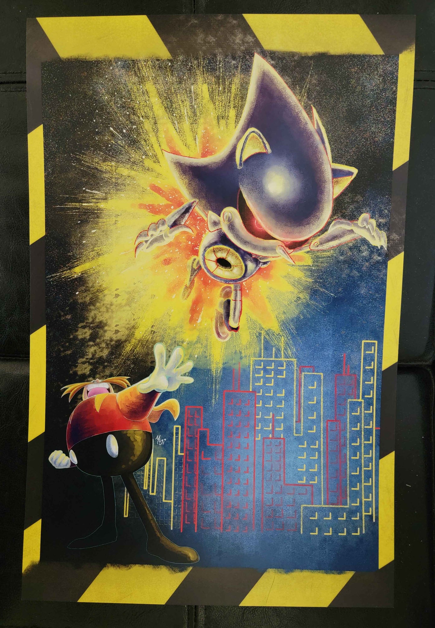 Dr. Eggman and Metal Sonic Poster