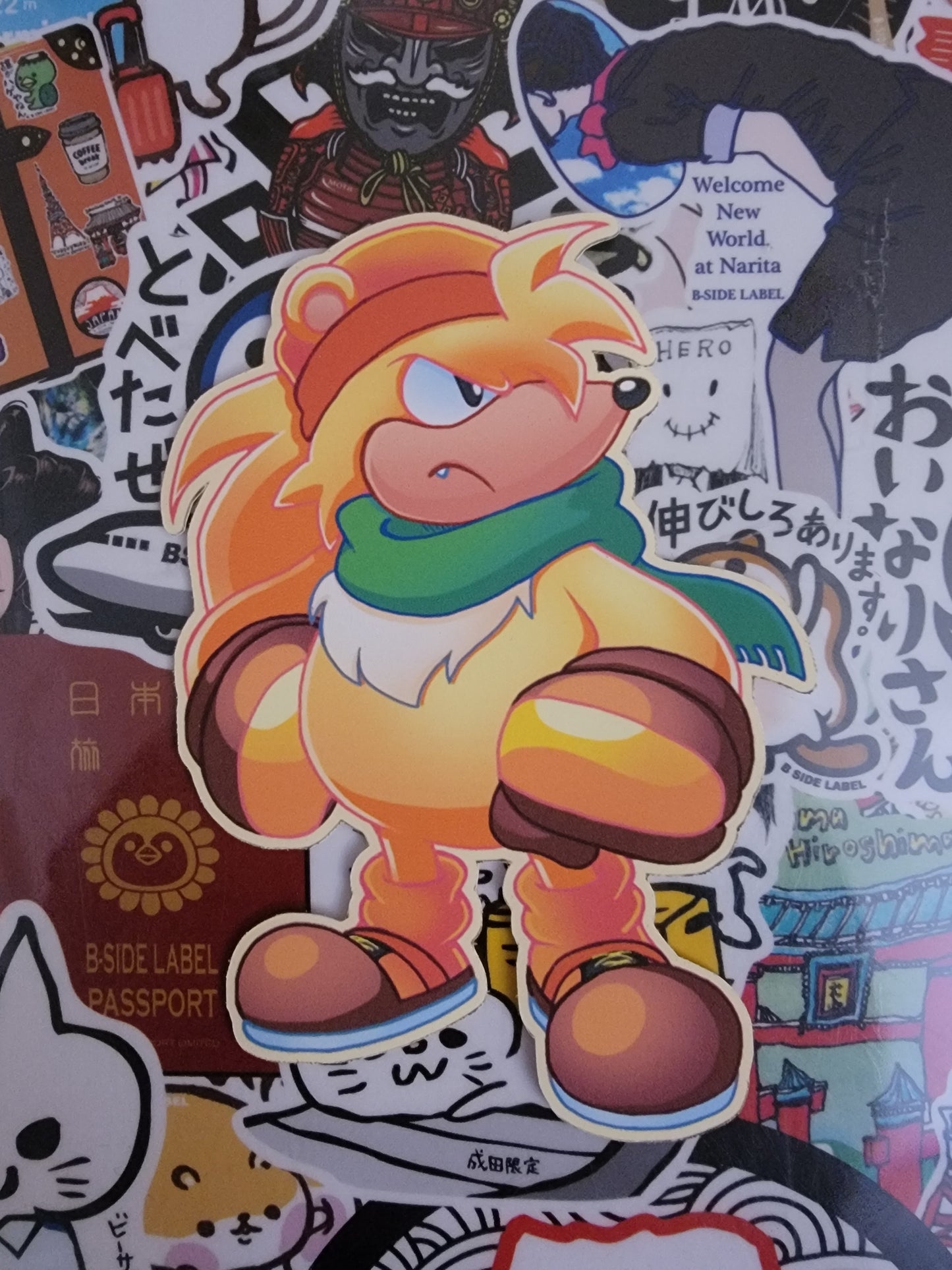 Bark Sticker (Sonic the Fighters)