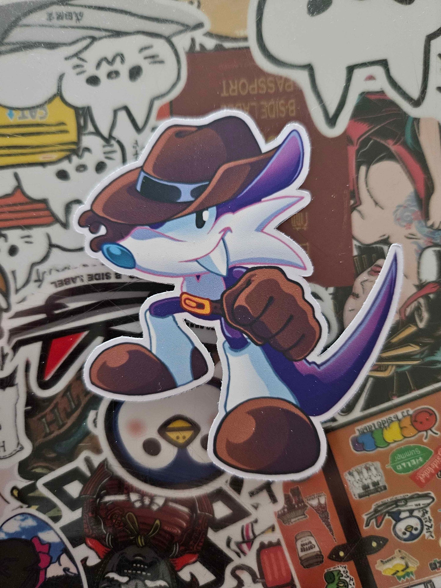 Fang Sticker (Sonic the Fighters)